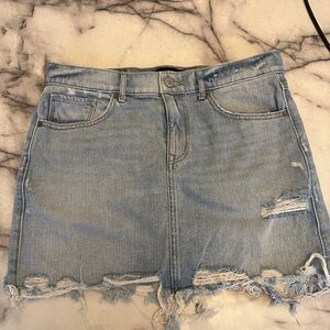 Express light denim skirt size 6